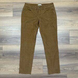 Carve Designs Carson Cord Hi Rise in Rich Brown Size 6